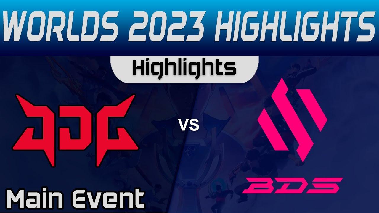 JDG vs BDS Highlights Round 1 Worlds Main Event 2023 JD Gaming vs Team BDS by Onivia thumbnail