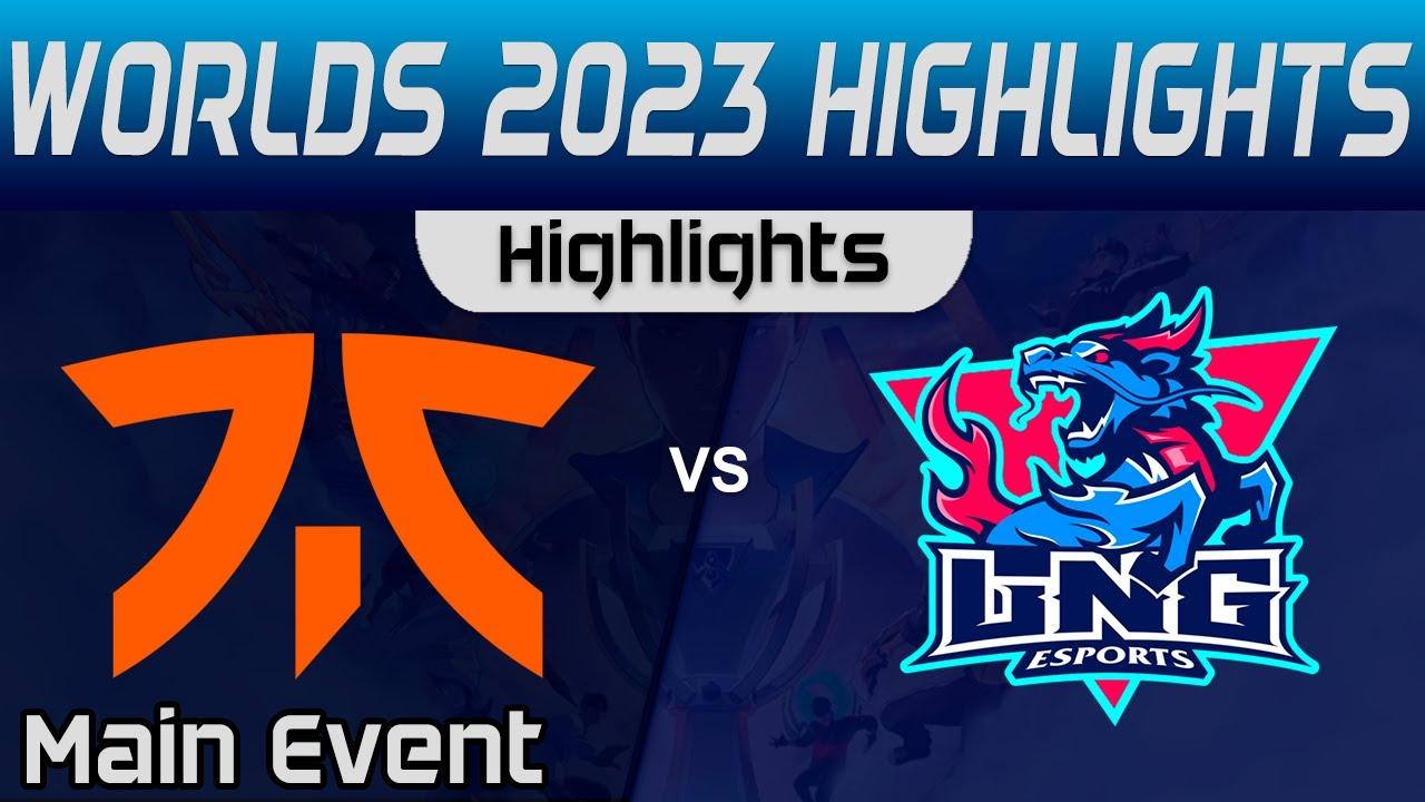 FNC vs LNG Highlights Round 1 Worlds Main Event 2023 Fnatic vs LNG Esports by Onivia thumbnail