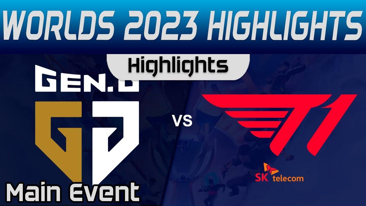 GEN vs T1 Highlights Round 2 Worlds Main Event 2023 Gen G vs T1 by Onivia thumbnail