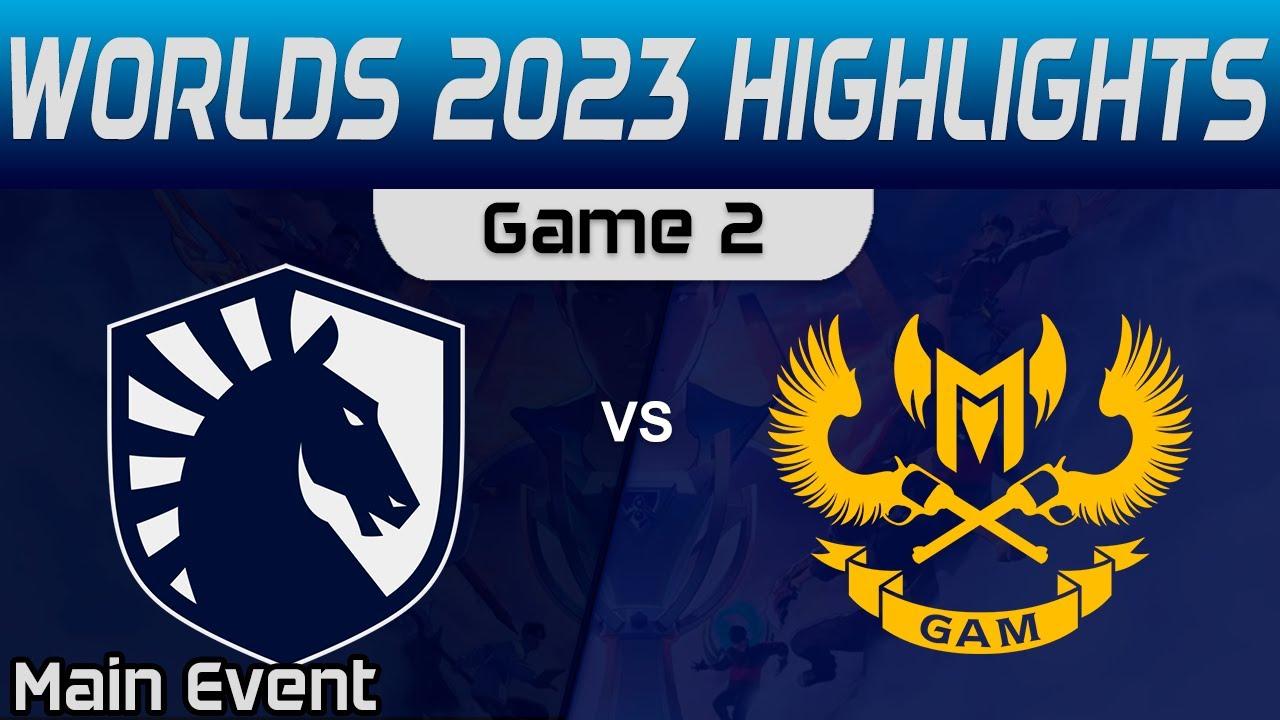 TL vs GAM Highlights Game 2 R3 Worlds Main Event 2023 Team Liquid vs GAM Esports by Onivia thumbnail