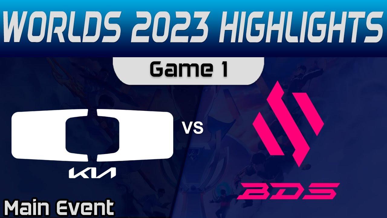 DK vs BDS Highlights Game 1 R3 Worlds Main Event 2023 Dplus KIA vs Team BDS by Onivia thumbnail