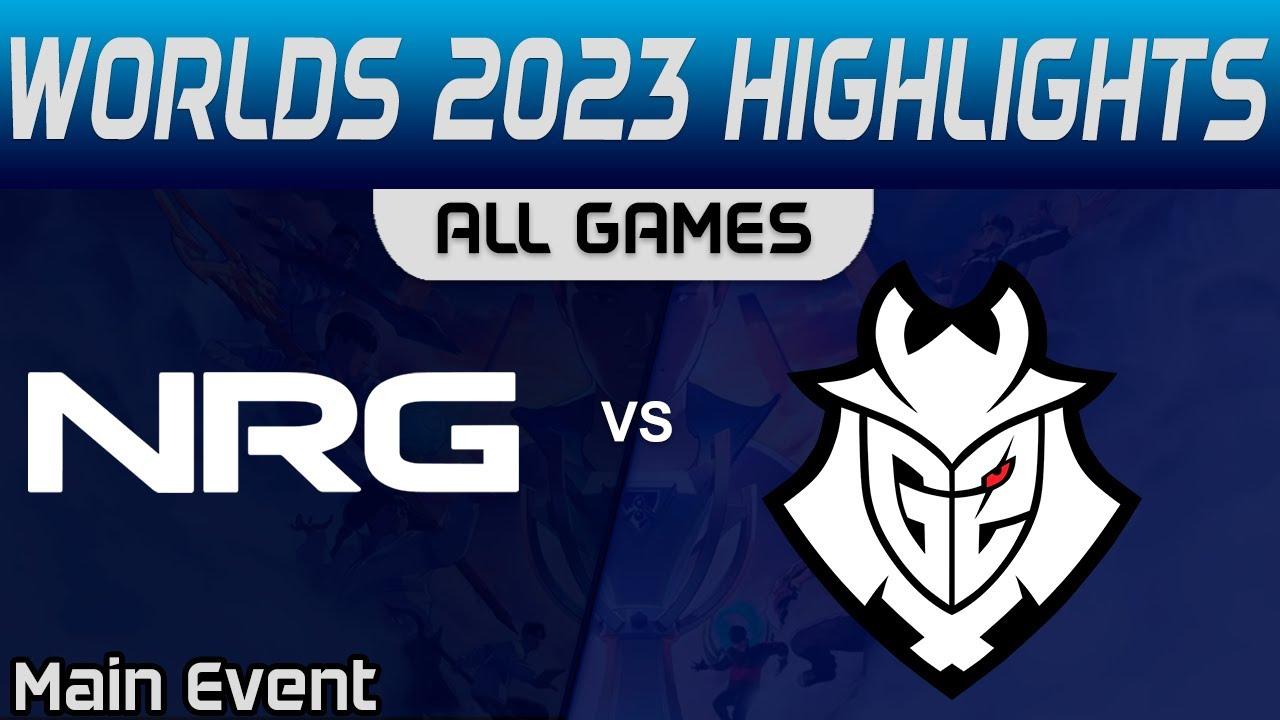 NRG vs G2 Highlights ALL GAMES R4 Worlds Main Event 2023 NRG vs G2 Esports by Onivia thumbnail