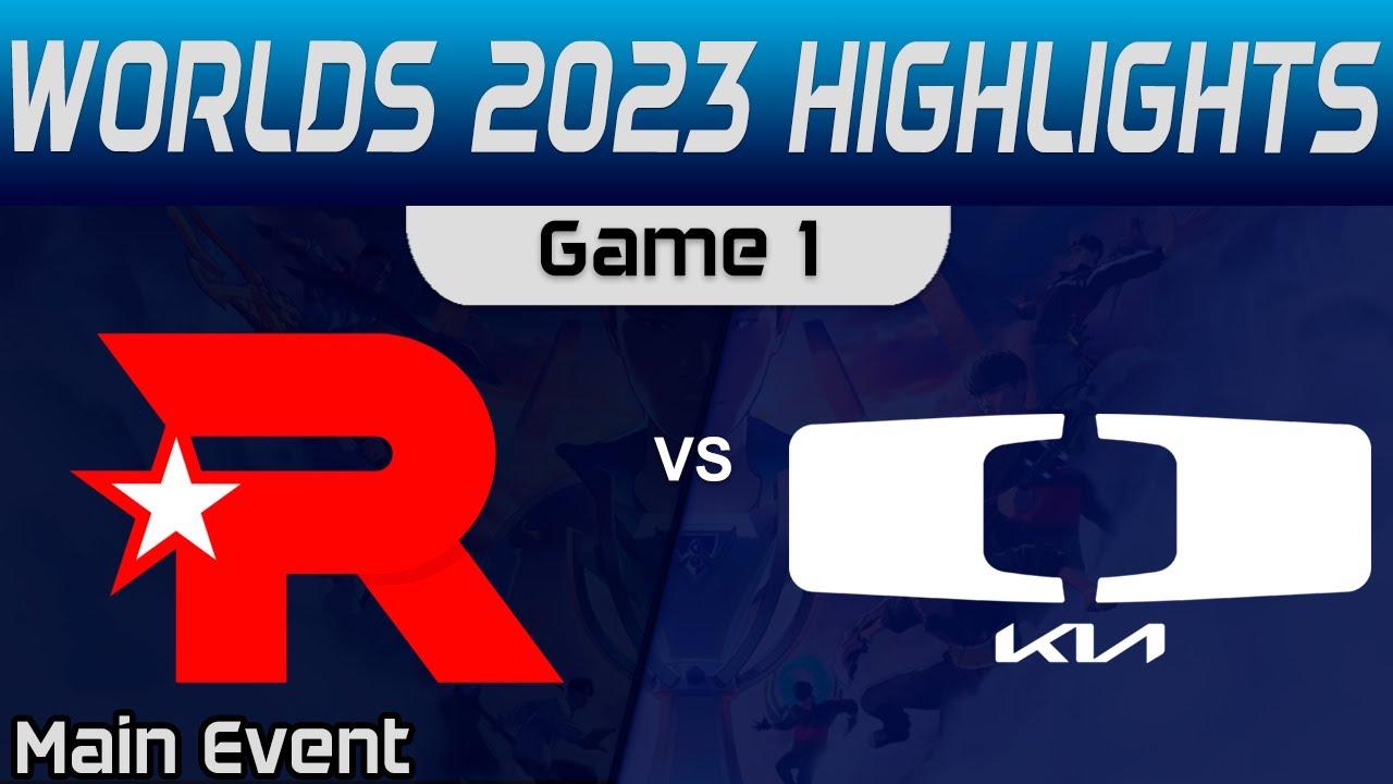 KT vs DK Highlights Game 1 R5 Worlds Main Event 2023 KT Rolster vs Dplus KIA by Onivia thumbnail