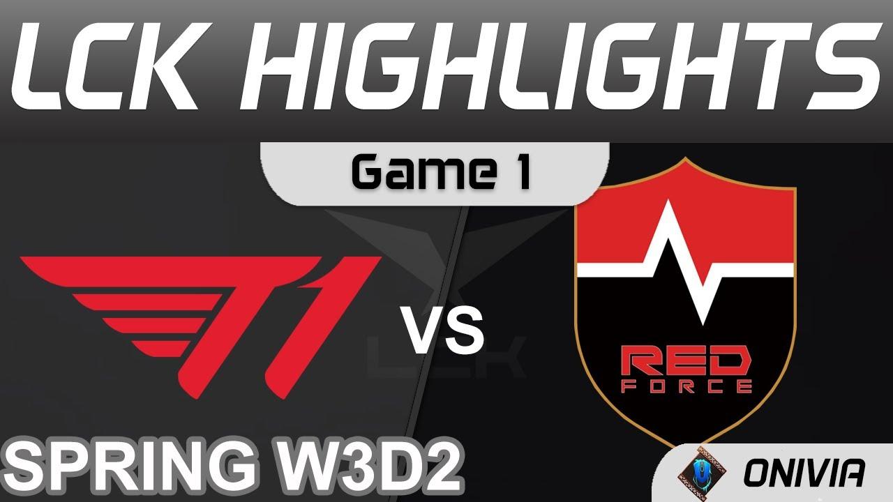 T1 vs NS Highlights Game 1 LCK Spring Season 2022 W3D2 T1 vs Nongshim RedForce by Onivia thumbnail