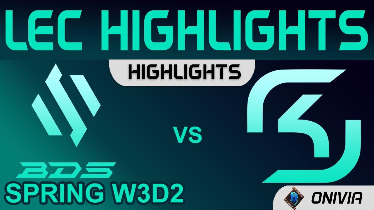 BDS vs SK Highlights LEC Spring Season 2022 W3D2 Team BDS vs SK Gaming by Onivia thumbnail