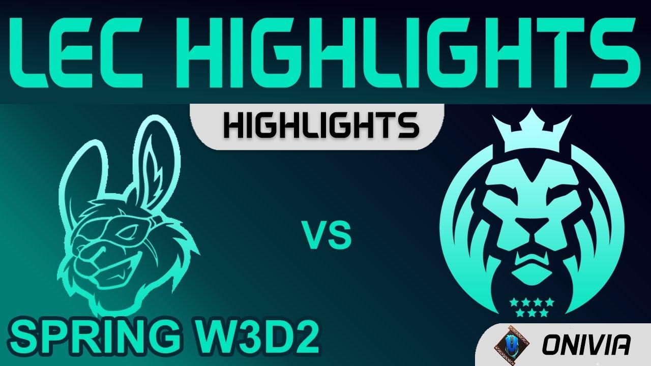 MSF vs MAD Highlights LEC Spring Season 2022 W3D2 Misfits Gaming vs MAD Lions by Onivia thumbnail