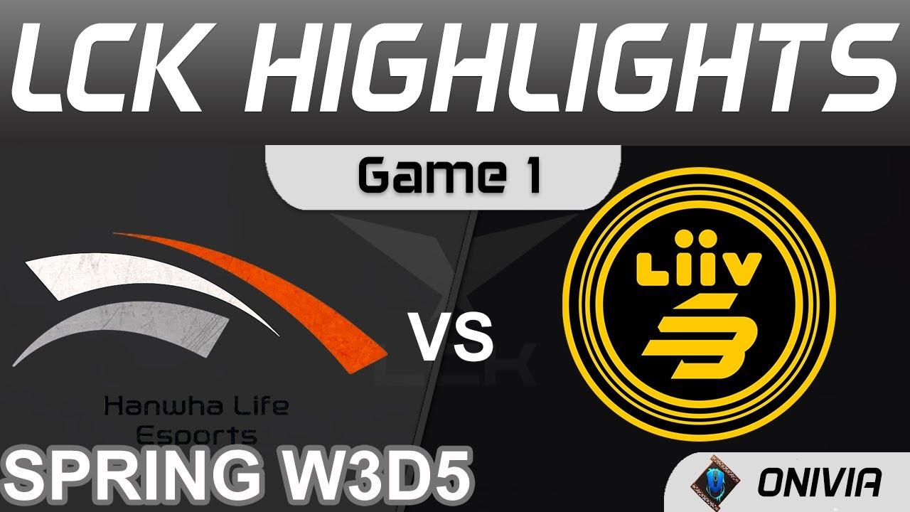 HLE vs LSB Highlights Game 1 LCK Spring Season 2022 W3D5 Hanwha Life Esports vs Liiv SANDBOX by Oniv thumbnail