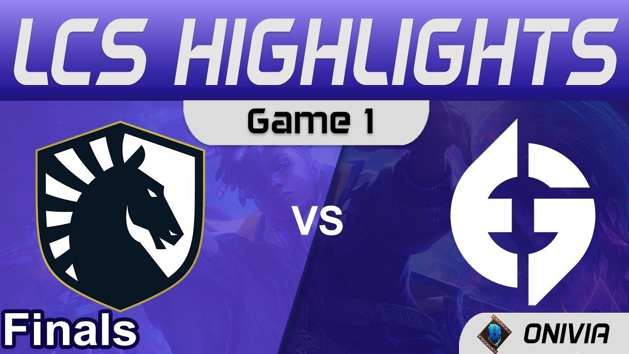 TL vs EG Highlights Game 1 LCS Lock In Finals 2022 Team Liquid vs Evil Geniuses by Onivia thumbnail