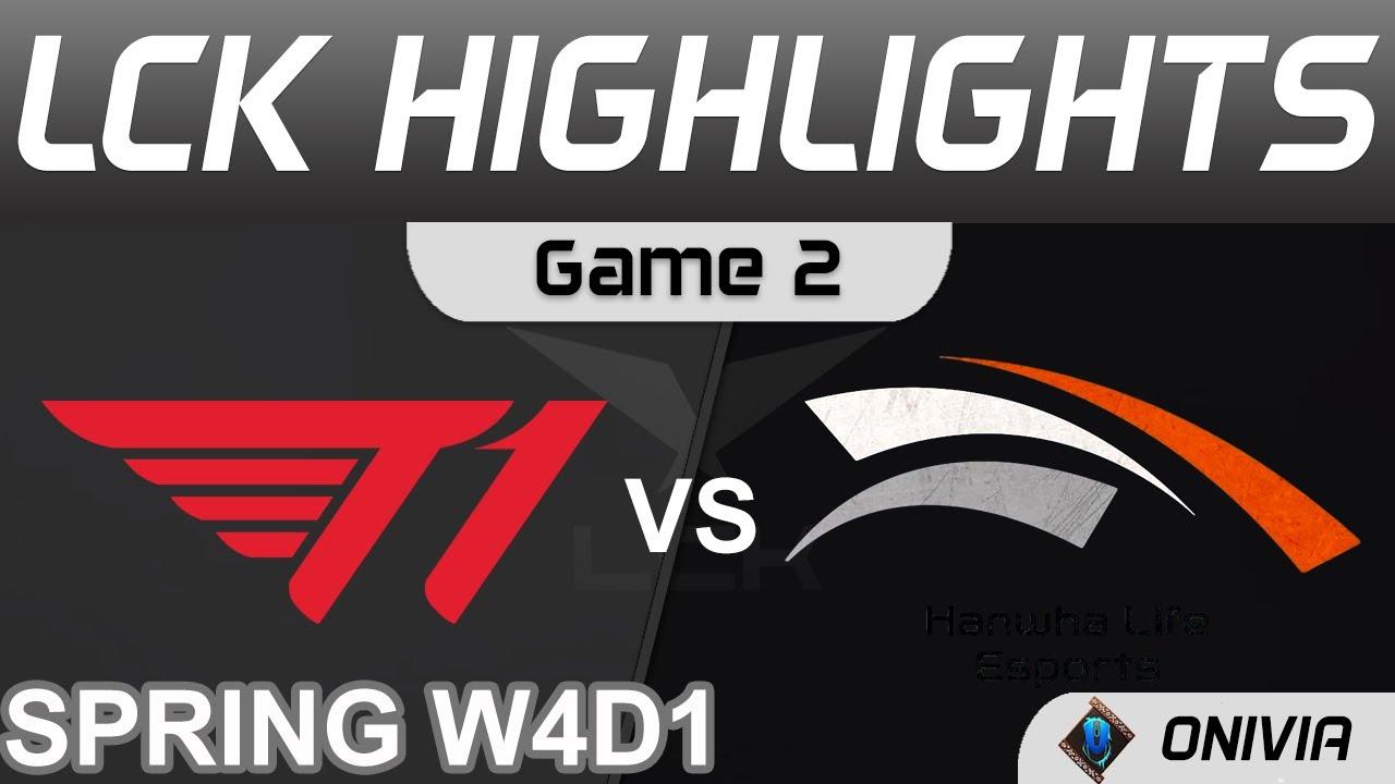 T1 vs HLE Highlights Game 2 LCK Spring Season 2022 W4D1 T1 vs Hanwha Life Esports by Onivia thumbnail