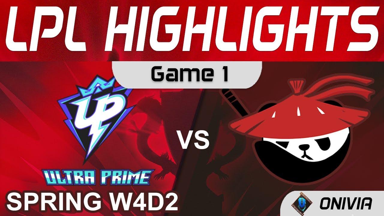 UP vs AL Highlights Game 1 LPL Spring Season 2022 W4D2 Ultra Prime vs Anyone's Legend by Onivia thumbnail