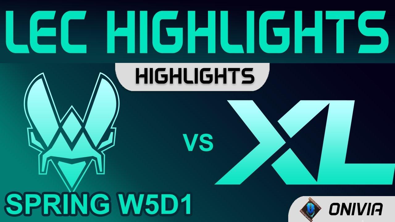 VIT vs XL Highlights LEC Spring Season 2022 W5D1 Team Vitality vs Excel by Onivia thumbnail