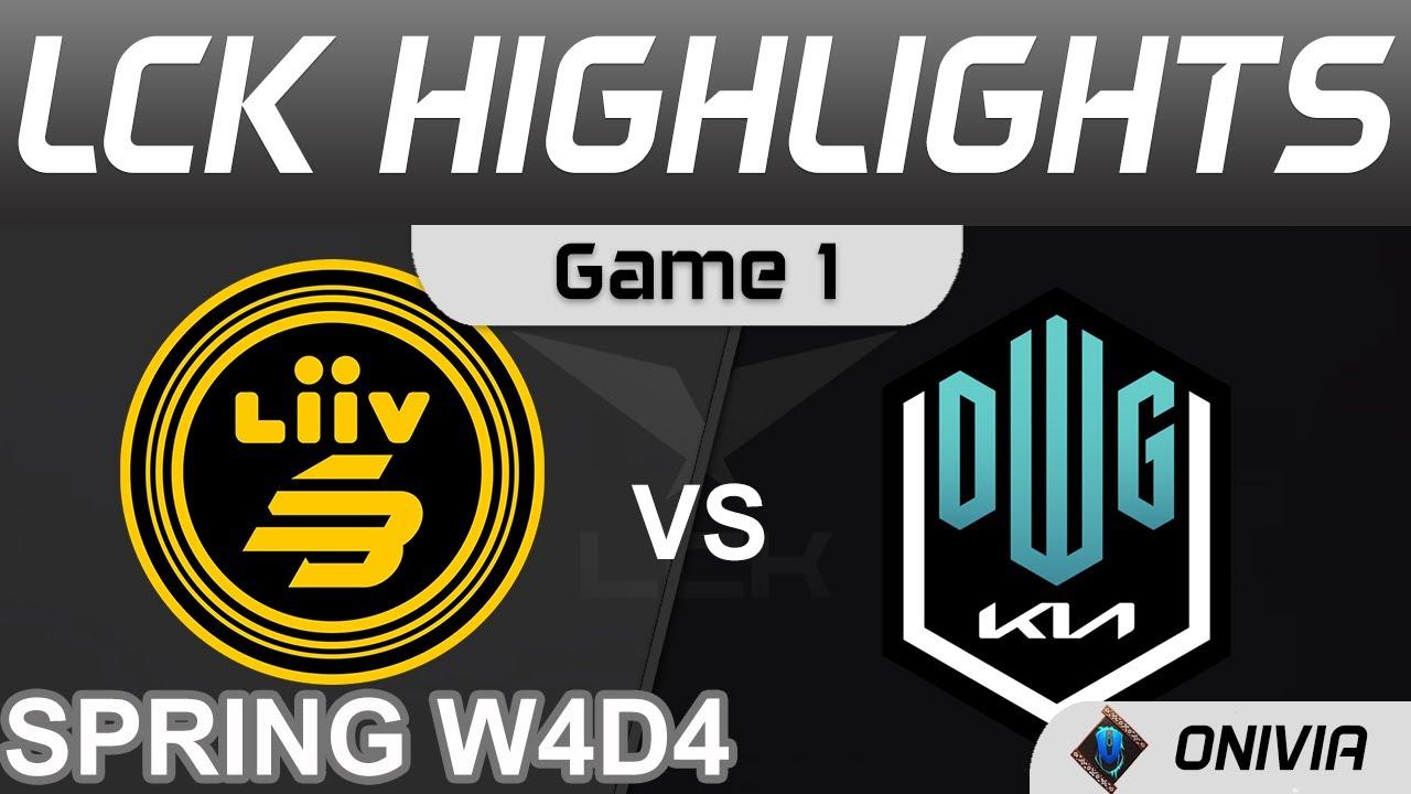 LSB vs DK Highlights Game 1 LCK Spring Season 2022 W4D4 Liiv SANDBOX vs DWG KIA by Onivia thumbnail