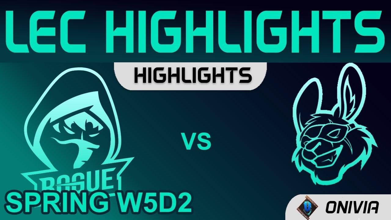 RGE vs MSF Highlights LEC Spring Season 2022 W5D2 Rogue vs Misfits Gaming by Onivia thumbnail