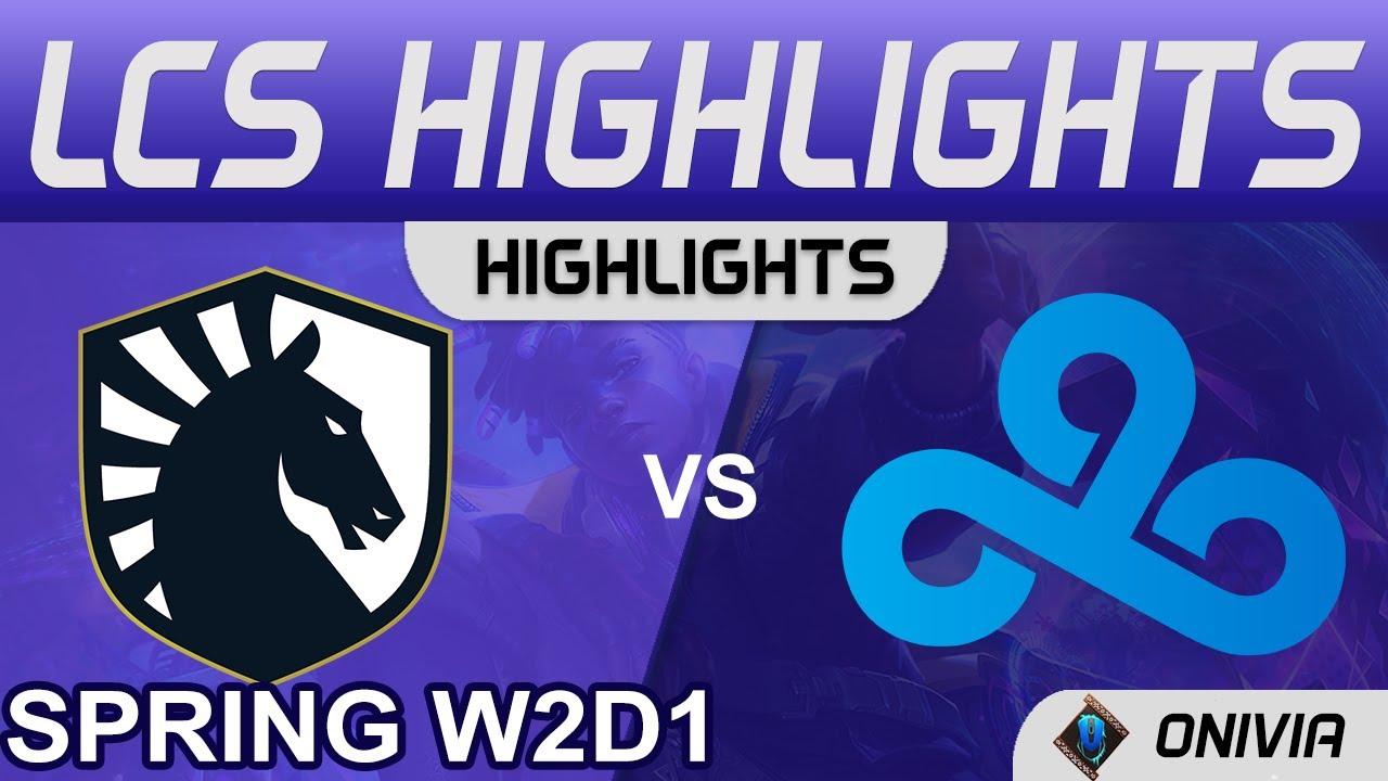 TL vs C9 Highlights LCS Spring Season 2022 W2D1 Team Liquid vs Cloud9 by Onivia thumbnail