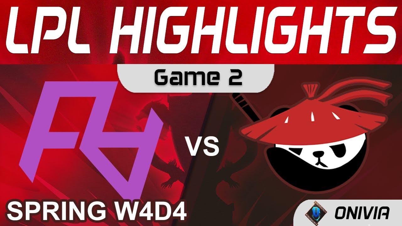 RA vs AL Highlights Game 2 LPL Spring Season 2022 W4D4 Rare Atom vs Anyone's Legend by Onivia thumbnail