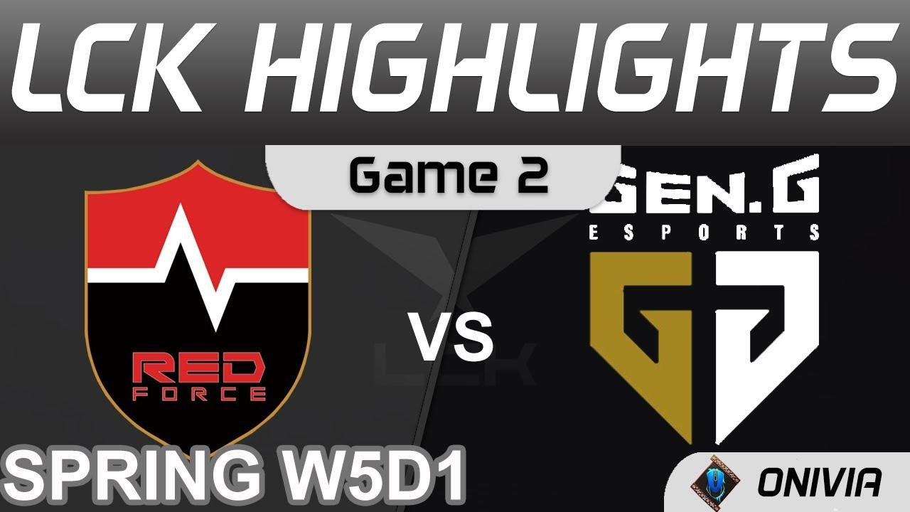 NS vs GEN Highlights Game 2 LCK Spring Season 2022 W5D1 Nongshim RedForce vs Gen G by Onivia thumbnail