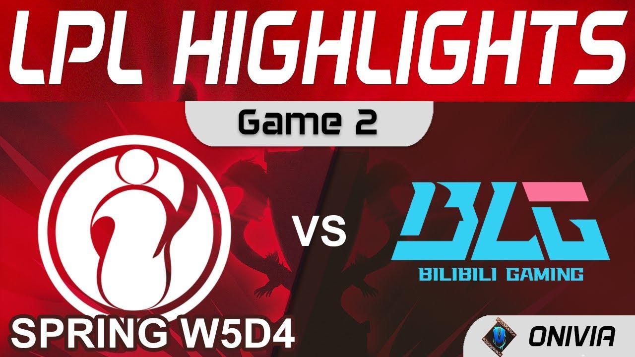 IG vs BLG Highlights Game 2 LPL Spring Season 2022 W5D4 Invictus Gaming vs Bilibili Gaming by Onivia thumbnail