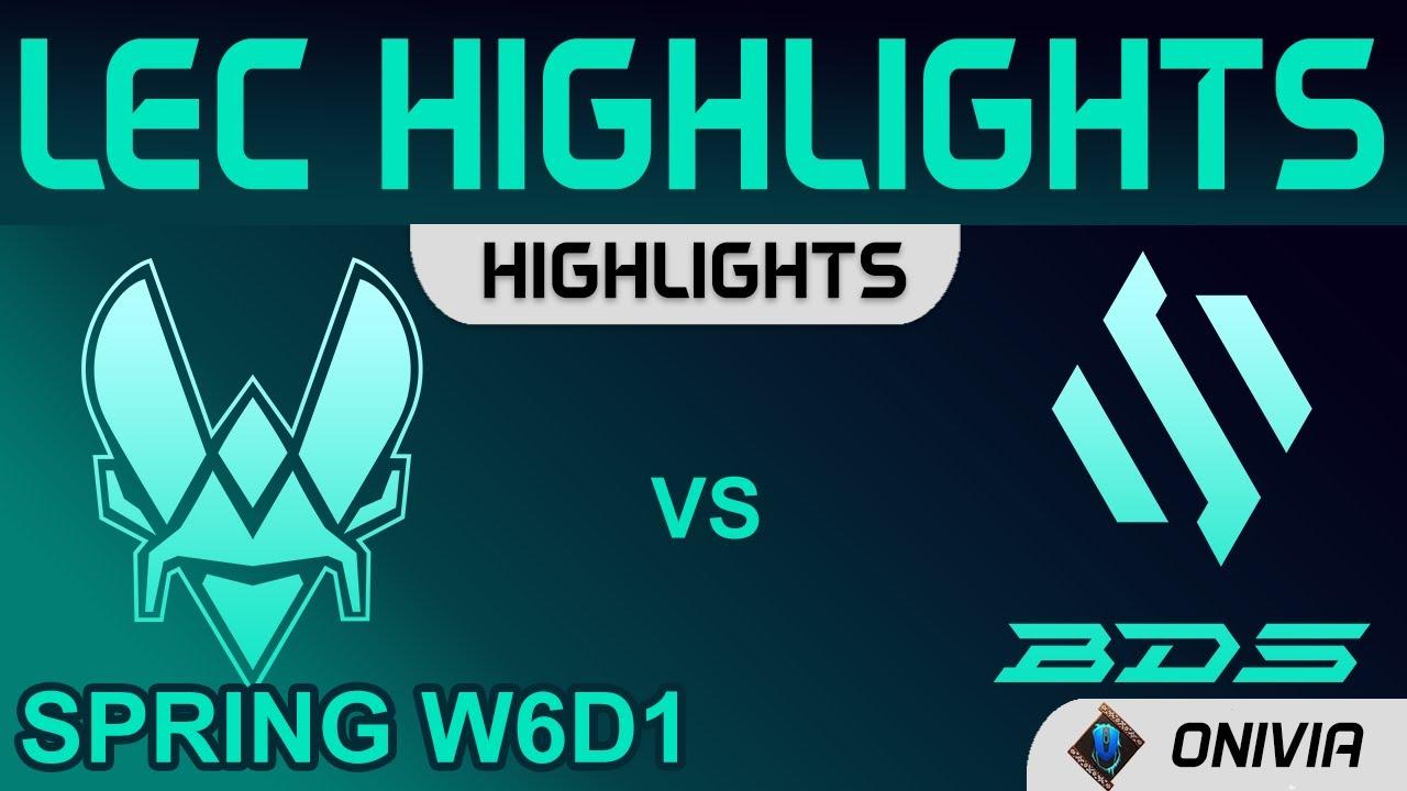 VIT vs BDS Highlights LEC Spring Season 2022 W6D1 Team Vitality vs Team BDS by Onivia thumbnail