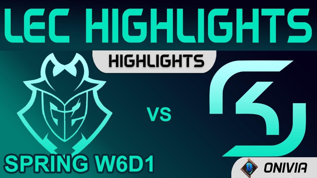 G2 vs SK Highlights LEC Spring Season 2022 W6D1 G2 Esports vs SK Gaming by Onivia thumbnail