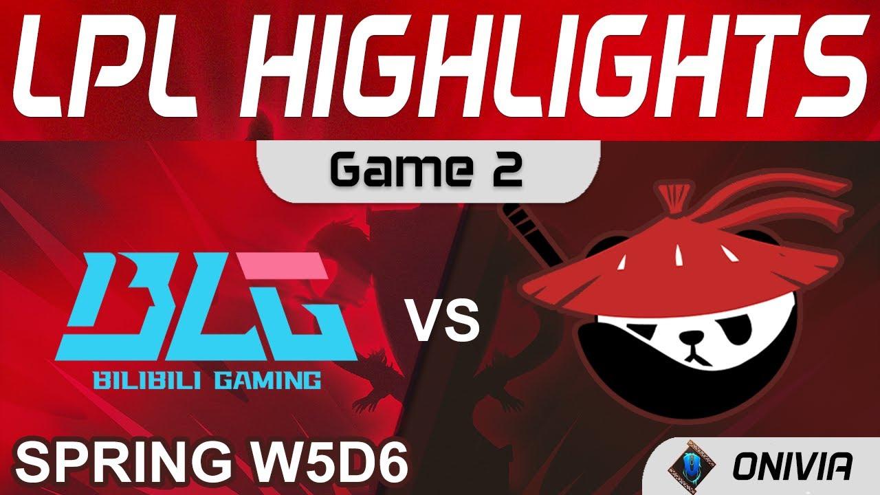 BLG vs AL Highlights Game 2 LPL Spring Season 2022 W5D6 Bilibili Gaming vs Anyone's Legend by Onivia thumbnail