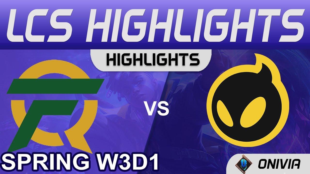 FLY vs DIG Highlights LCS Spring Season 2022 W3D1 FlyQuest vs Dignitas by Onivia thumbnail