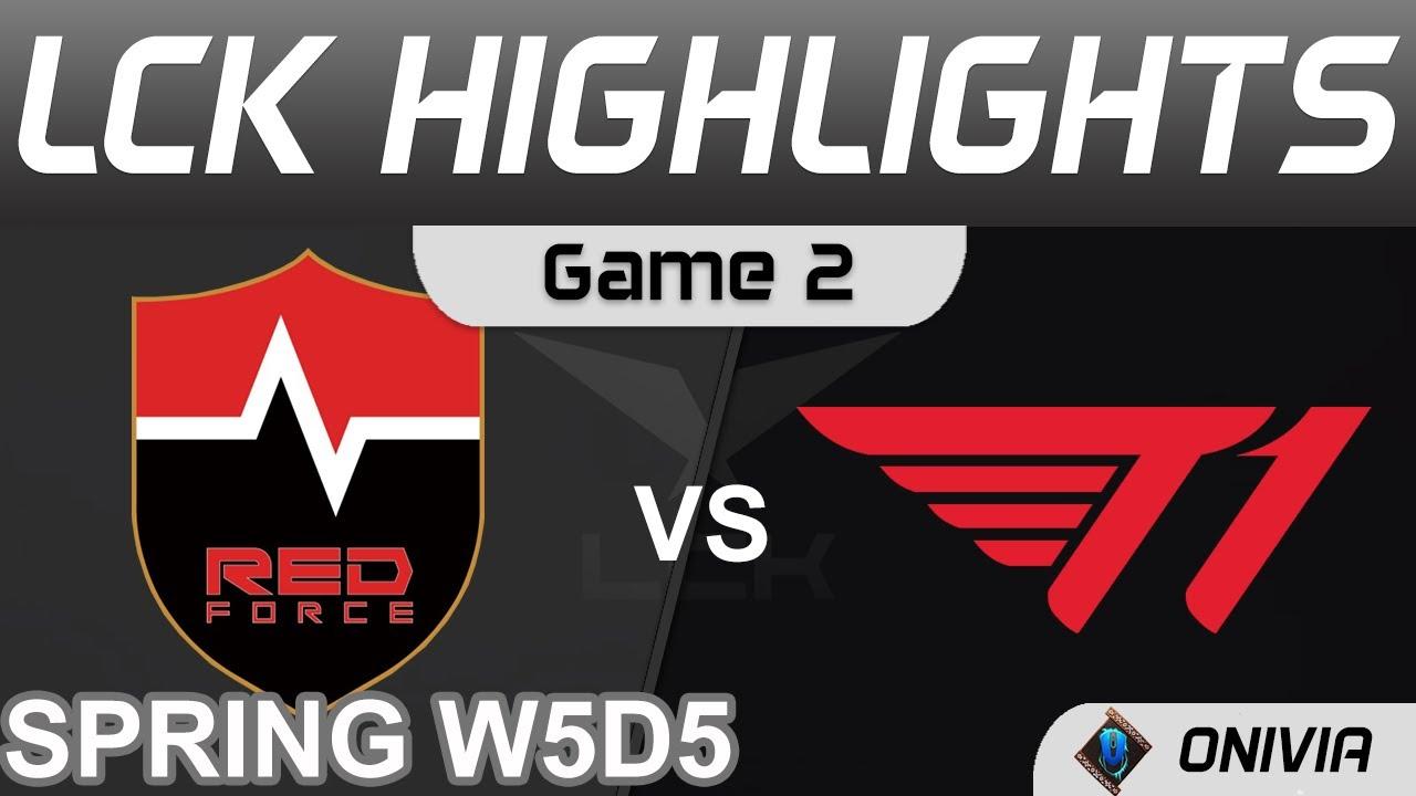 NS vs T1 Highlights Game 2 LCK Spring Season 2022 W5D5 Nongshim RedForce vs T1 Onivia thumbnail