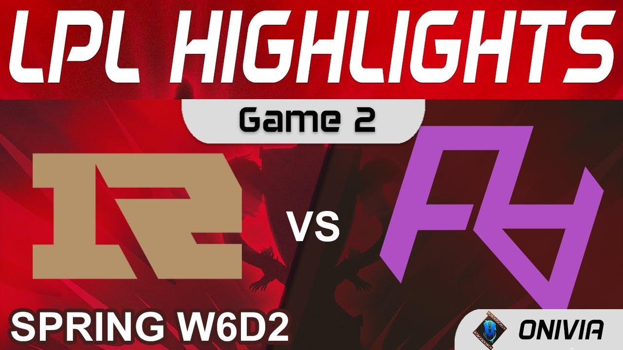 RNG vs RA Highlights Game 2 LPL Spring Season 2022 W6D2 Royal Never Give Up vs Rare Atom by Onivia thumbnail