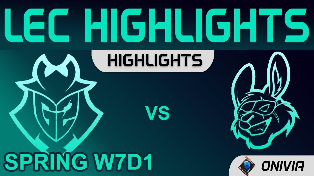 G2 vs MSF Highlights LEC Spring Season 2022 W7D1 G2 Esports vs Misfits Gaming by Onivia thumbnail