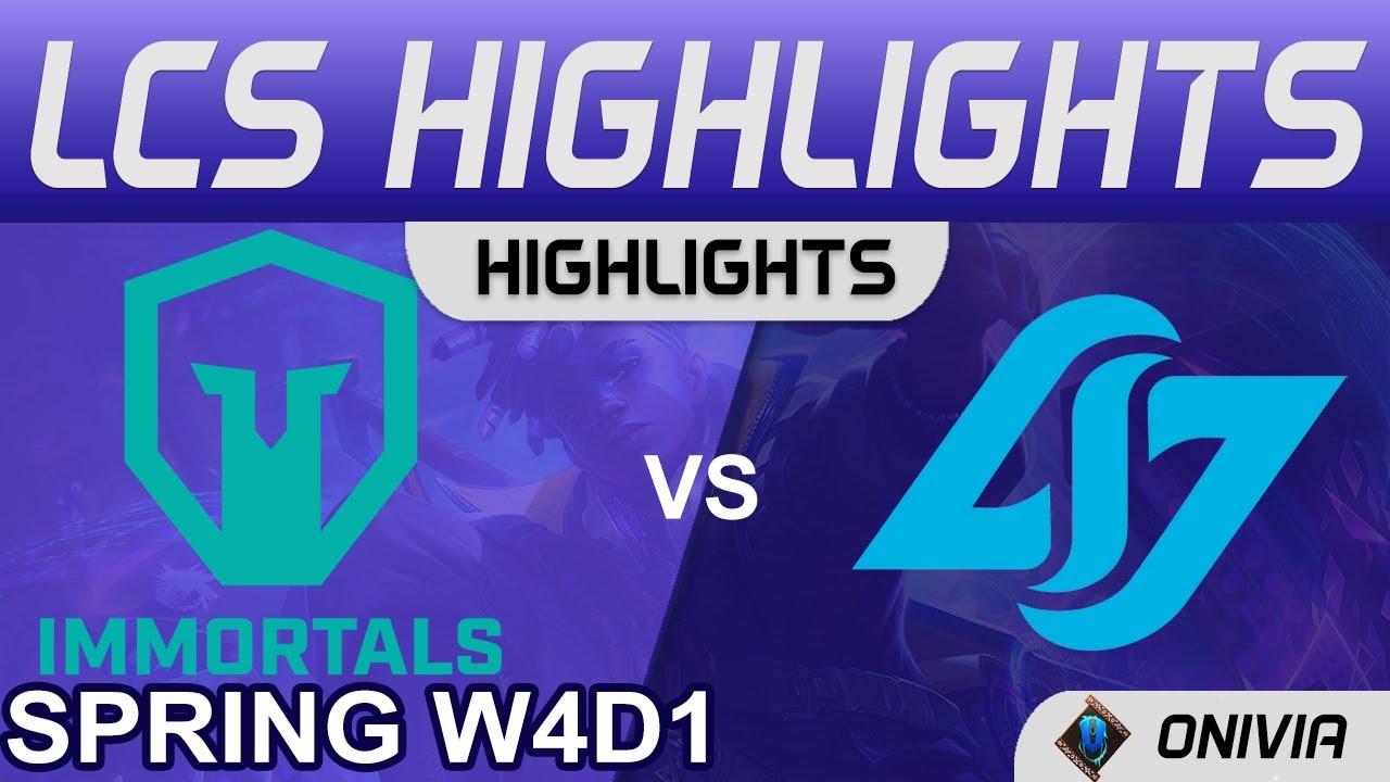 IMT vs CLG Highlights LCS Spring Season 2022 W4D1 Immortals vs Conter Logic Gaming by Onivia thumbnail