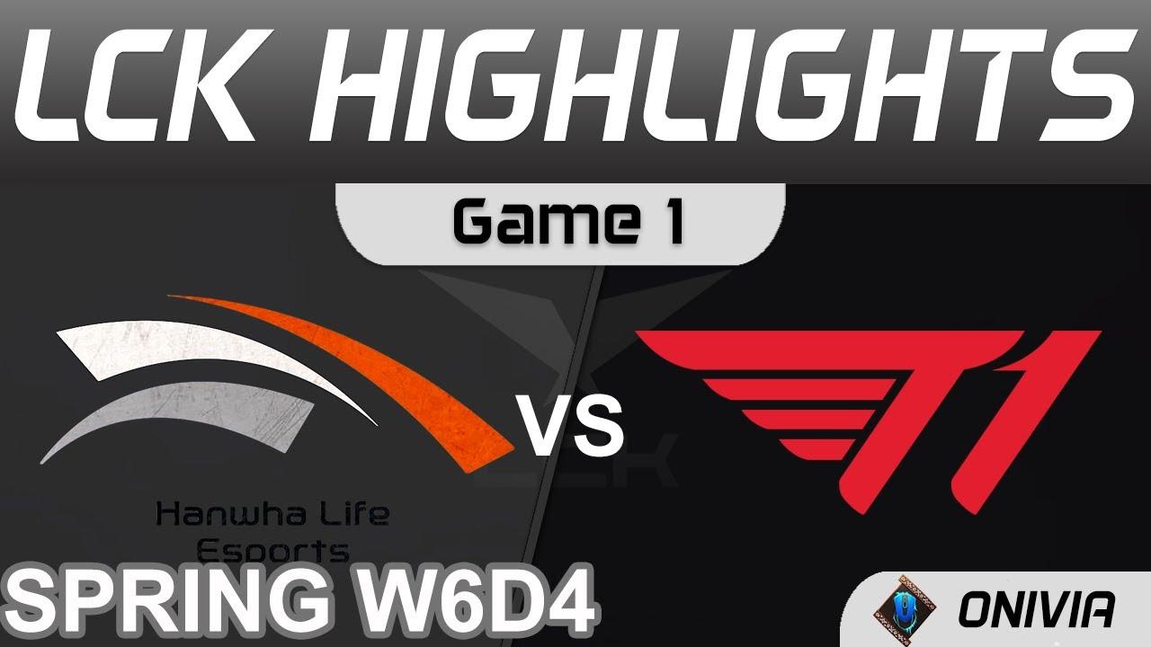 HLE vs T1 Highlights Game 1 LCK Spring Season 2022 W6D4 Hanwha Life Esports vs T1 Onivia thumbnail