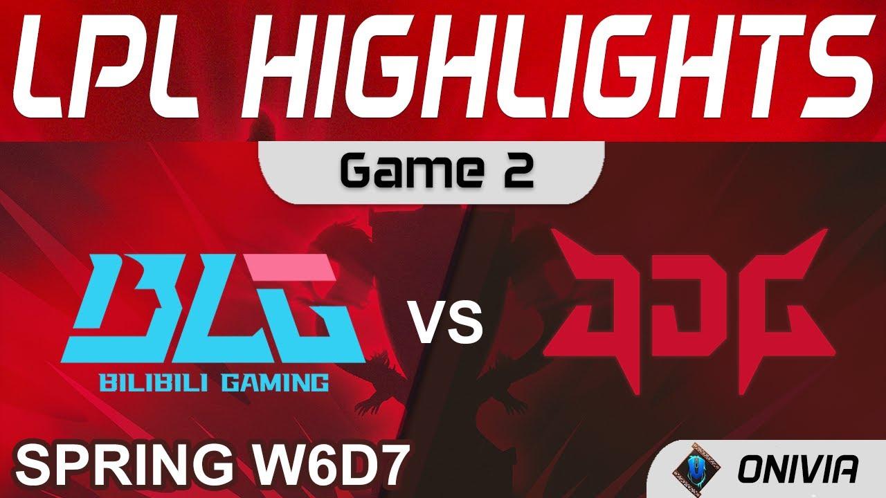 BLG vs JDG Highlights Game 2 LPL Spring Season 2022 W6D7 Bilibili Gaming vs JD Gaming by Onivia thumbnail