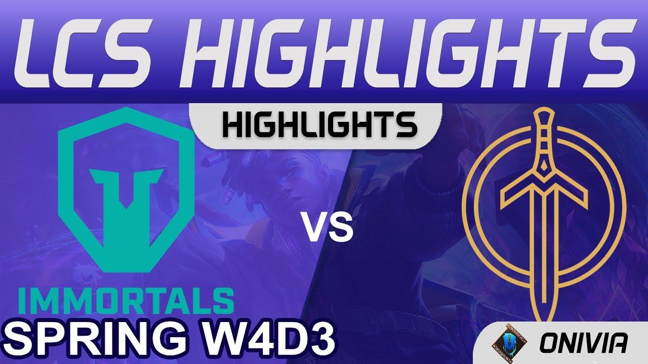 IMT vs GG Highlights LCS Spring Season 2022 W4D3 Immortals vs Golden Guardians by Onivia thumbnail