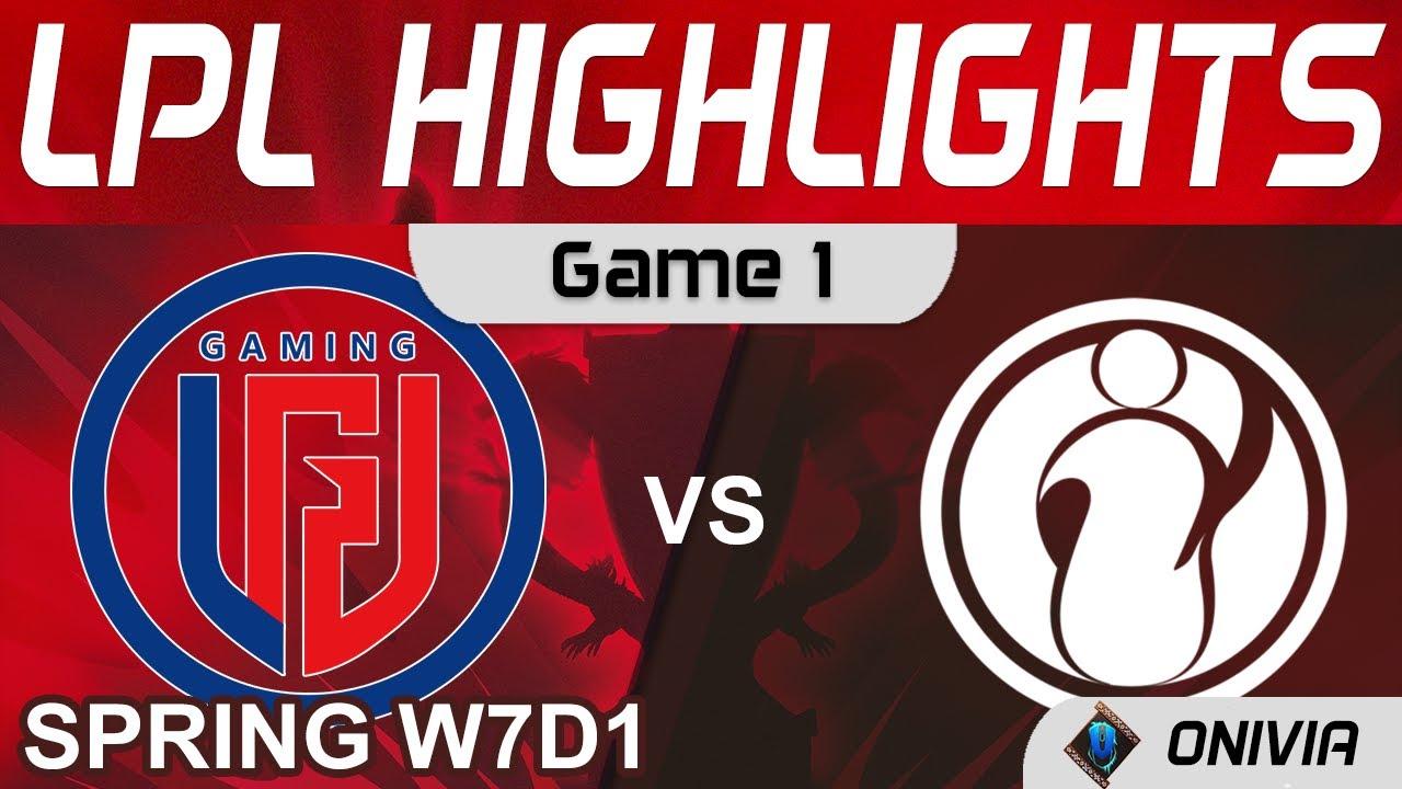 LGD vs IG Highlights Game 1 LPL Spring Season 2022 W7D1 LGD Gaming vs Invictus Gaming by Onivia thumbnail