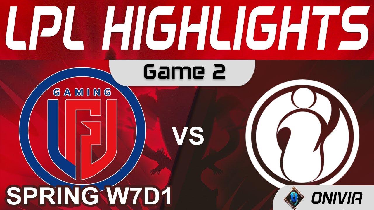 LGD vs IG Highlights Game 2 LPL Spring Season 2022 W7D1 LGD Gaming vs Invictus Gaming by Onivia thumbnail