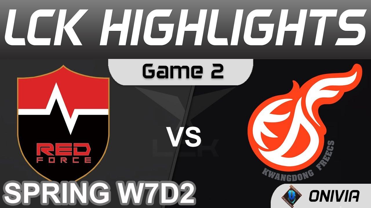 NS vs KDF Highlights Game 2 LCK Spring Season 2022 W7D2  NS RedForce vs Kwangdong Freecs by Onivia thumbnail