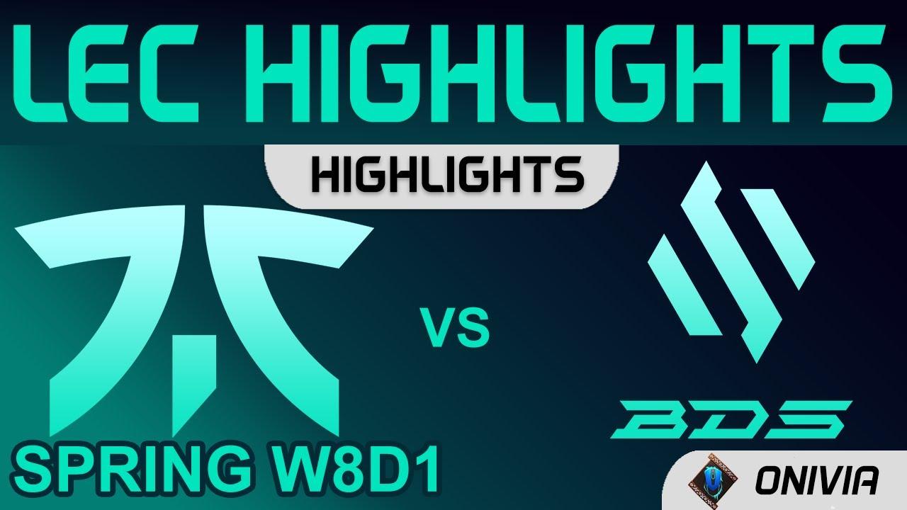 FNC vs BDS Highlights LEC Spring Season 2022 W8D1 Fnatic vs Team BDS by Onivia thumbnail