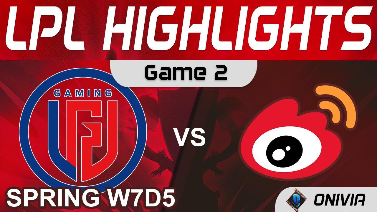 LGD vs WBG Highlights Game 2 LPL Spring Season 2022 W7D5 LGD Gaming vs Weibo Gaming by Onivia thumbnail