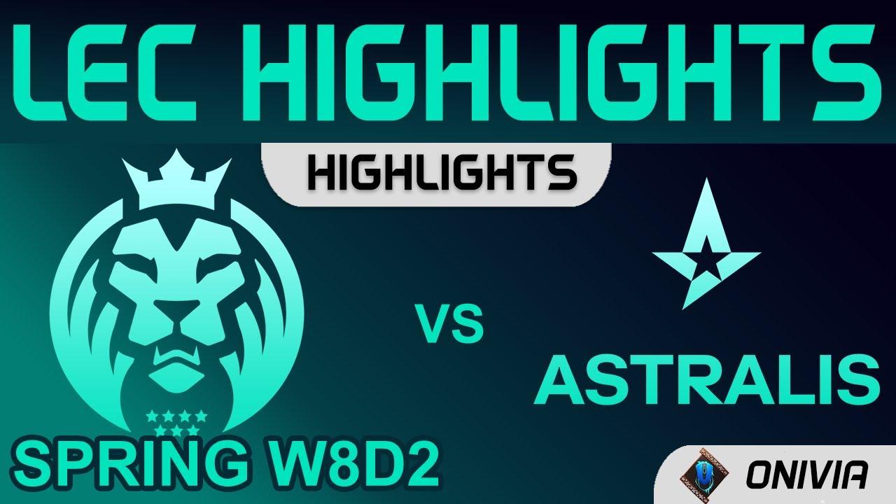 MAD vs AST Highlights LEC Spring Season 2022 W8D2 MAD Lions vs Astralis by Onivia thumbnail