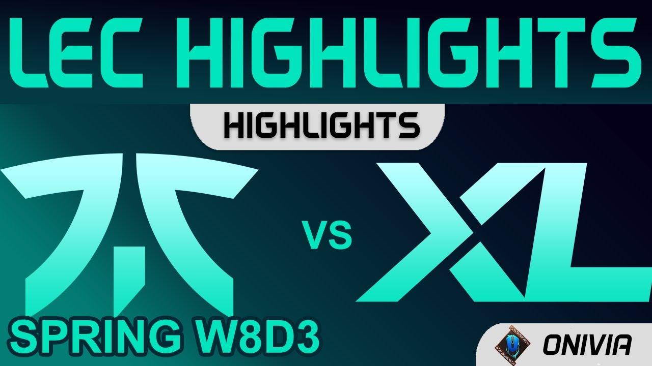 FNC vs XL Highlights LEC Spring Season 2022 W8D3 Fnatic vs Excel by Onivia thumbnail