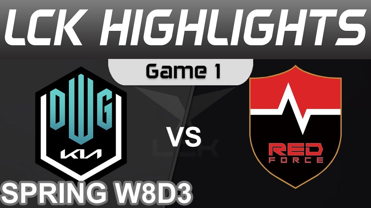 DK vs NS Highlights Game 1 LCK Spring Season 2022 W8D3 DWG KIA vs Nongshim RedForce Onivia thumbnail