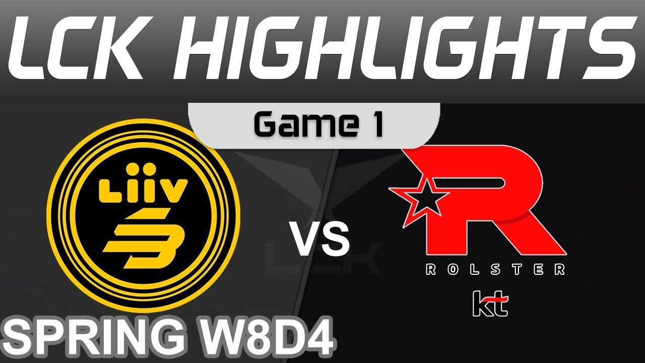 LSB vs KT Highlights Game 1 LCK Spring Season 2022 W8D4 Liiv SANDBOX vs KT Rolster by Onivia thumbnail