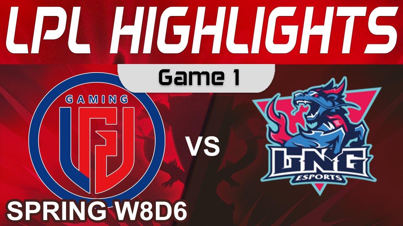 LGD vs LNG Highlights Game 1 LPL Spring Season 2022 W8D6 LGD Gaming vs LNG Esports by Onivia thumbnail