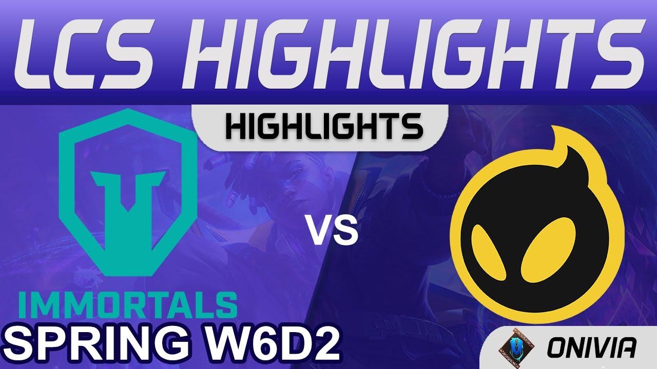 IMT vs DIG Highlights LCS Spring Season 2022 W6D2 Immortals vs Dignitas by Onivia thumbnail