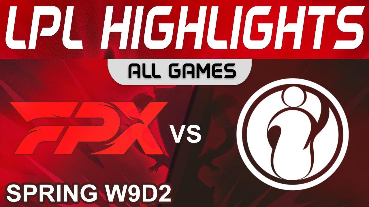 FPX vs IG Highlights ALL GAMES LPL Spring Season 2022 W9D2 FunPlus Phoenix vs Invictus Gaming by Oni thumbnail