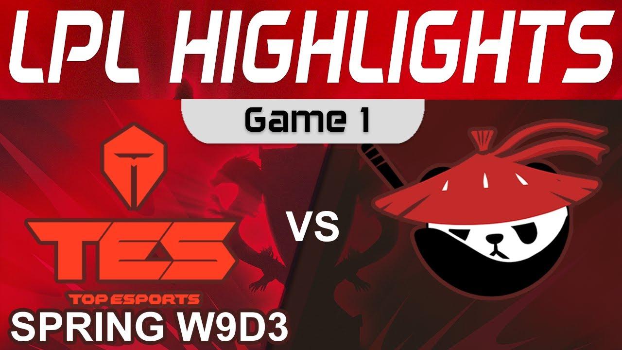 TES vs AL Highlights Game 1 LPL Spring Season 2022 W9D3 Top Esports vs Anyone's Legend by Onivia thumbnail