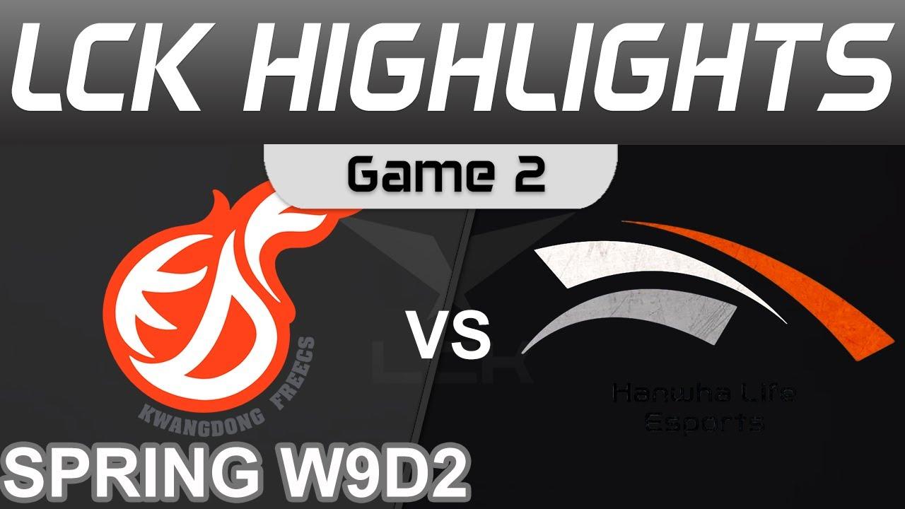 KDF vs HLE Highlights Game 2 LCK Spring Season 2022 W9D2 Kwangdong Freecs vs Hanwha Life Esports by thumbnail