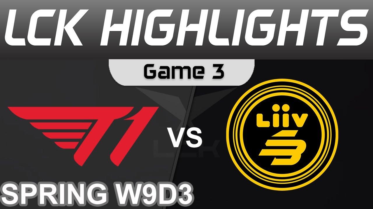 T1 vs LSB Highlights Game 3 LCK Spring Season 2022 W9D3 T1 vs Liiv SANDBOX by Onivia thumbnail