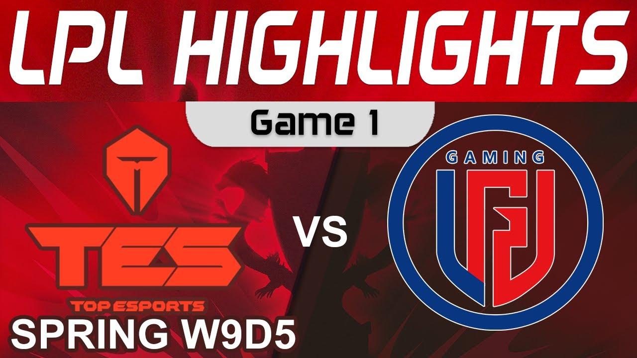 TES vs LGD Highlights Game 1 LPL Spring Season 2022 W9D5 Top Esports vs LGD Gaming by Onivia thumbnail