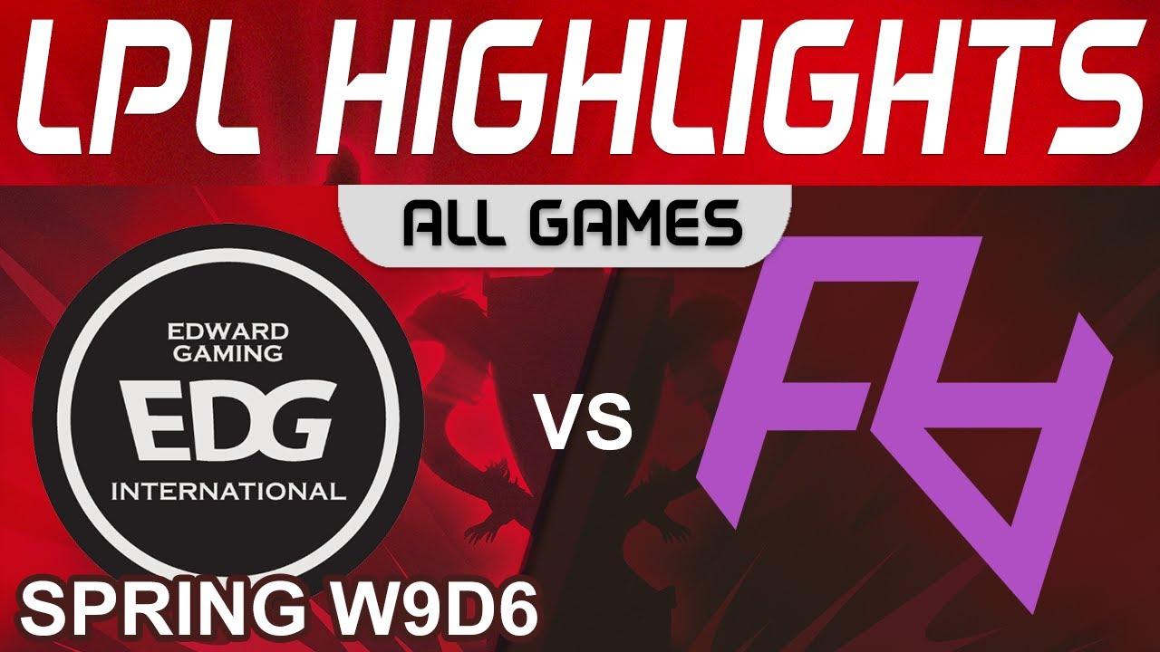 EDG vs RA Highlights ALL GAMES LPL Spring Season 2022 W9D6 EDward Gaming vs Rare Atom by Onivia thumbnail