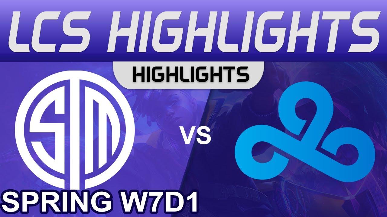 TSM vs C9 Highlights LCS Spring Season 2022 W7D1 Team SoloMid vs Cloud9 by Onivia thumbnail